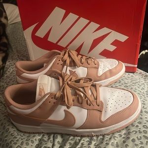 Nike Low Dunks in Rose Whisper 12 Women’s/10.5 Men’s